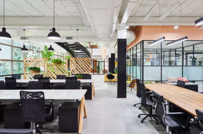 優雅的辦公室環境設計，能提高工作效率